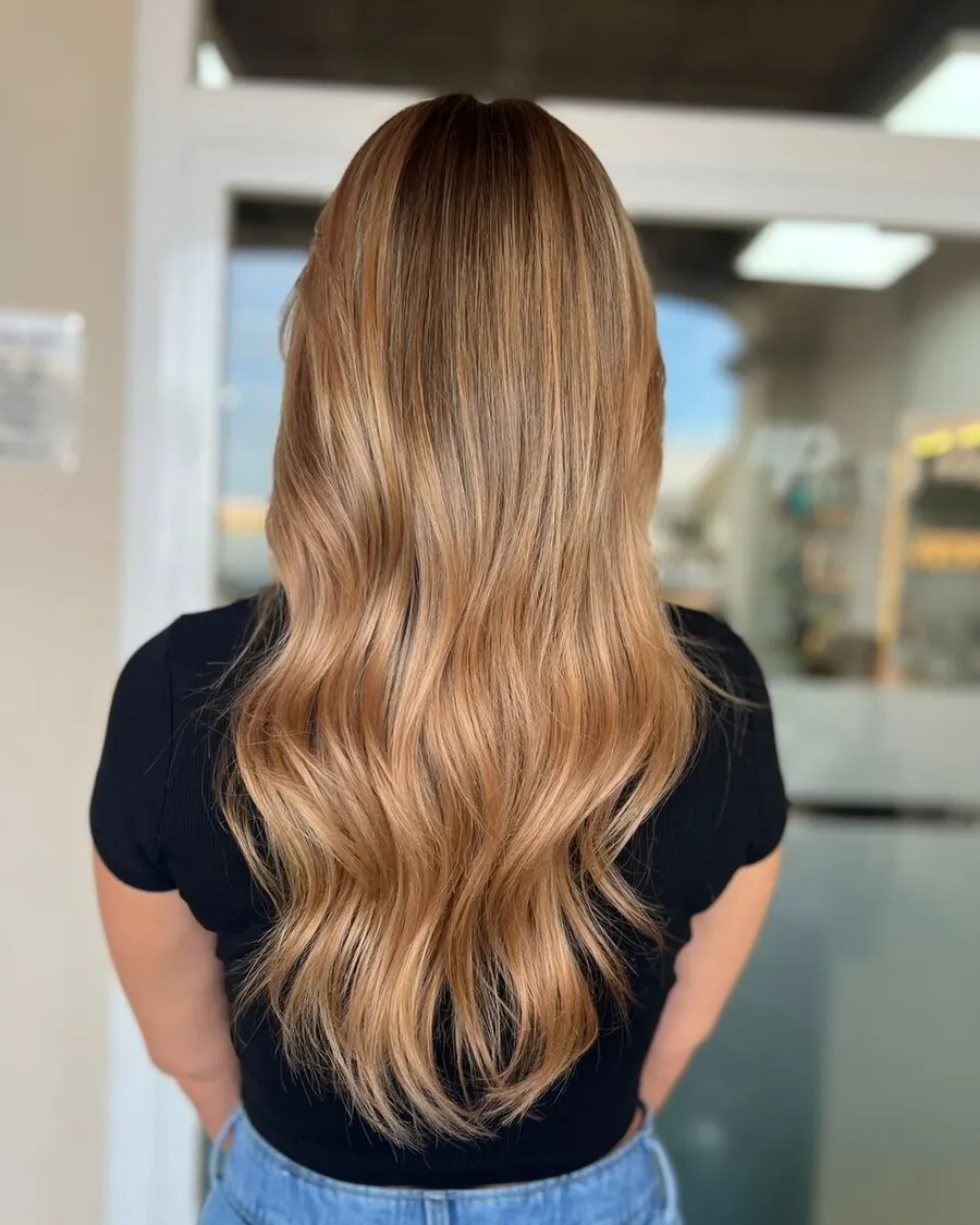 Balayage miel, trabajo de Glow Up Studio
